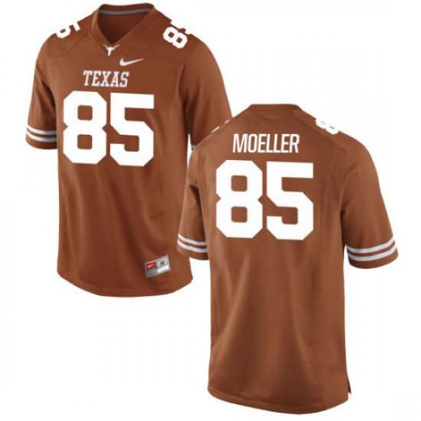 Youth University of Texas #85 Philipp Moeller Tex Limited Stitched Jersey Orange